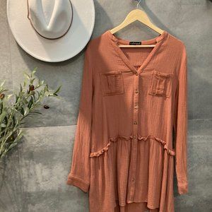 Wishlist apparel ~~lovely long sleeve dress! size m!